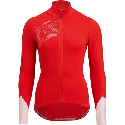 Maglia donna Silvini Calvana - Rosso Taglia 2XL Maglia donna Silvini Calvana - Rosso Taglia 2XL