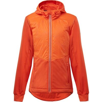 Silvini Kids Orange Rognoza Jacket - Windproof, Breathable, Size XL Silvini Kids Orange Rognoza Jacket - Windproof, Breathable, Size XL