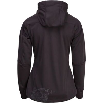 Veste Lano pour Femme de Silvini - Softshell Coupe-Vent Imperméable - Noire - Publicité Veste Lano pour Femme de Silvini - Softshell Coupe-Vent Imperméable - Noire - Publicité