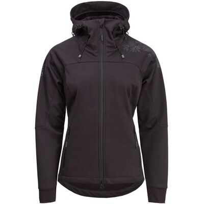 Silvini Lano Black Jacket - Windproof Waterproof Softshell for Women Silvini Lano Black Jacket - Windproof Waterproof Softshell for Women