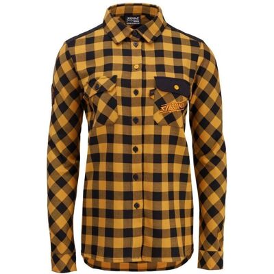 SILVINI Briona Gelbe Atmungsaktive Flanellbluse - Hemd SILVINI Briona Gelbe Atmungsaktive Flanellbluse - Hemd