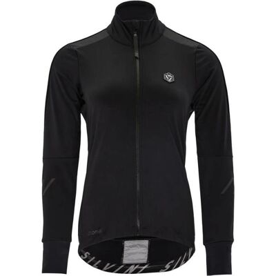 Silvini Ghisalla Women's Black Cycling Jacket - Windproof & Breathable Silvini Ghisalla Women's Black Cycling Jacket - Windproof & Breathable