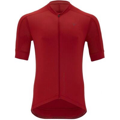 Silvini Carnio Maillot Homme - Rouge - Ajustement Près du Corps - Maillot - Publicité Silvini Carnio Maillot Homme - Rouge - Ajustement Près du Corps - Maillot - Publicité