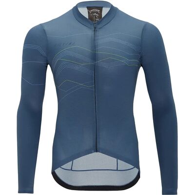 Maillot de cyclisme SILVINI Valfuro Bleu à manches longues - Cycling Jersey - Publicité Maillot de cyclisme SILVINI Valfuro Bleu à manches longues - Cycling Jersey - Publicité