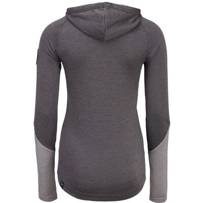 Silvini Women's Grey Merate Hoody - Casual Layered Wear Silvini Women's Grey Merate Hoody - Casual Layered Wear