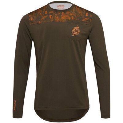 Maglia a maniche lunghe Silvini Ello Marrone - Jersey Maglia a maniche lunghe Silvini Ello Marrone - Jersey