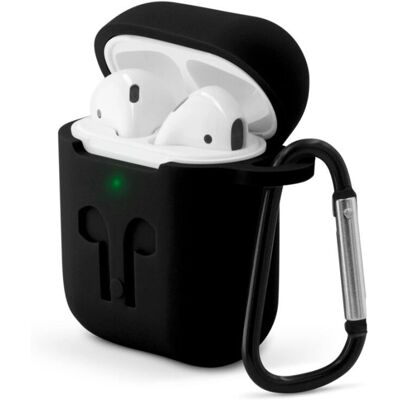 Funda para AirPods Epico - Negro con Mosquetón Funda para AirPods Epico - Negro con Mosquetón