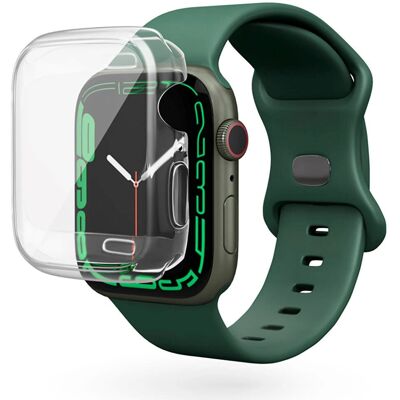 Apple Watch 8/7 (45mm) Epico Hero Case Flexibler Schutz Apple Watch 8/7 (45mm) Epico Hero Case Flexibler Schutz