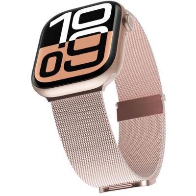 Epico rustfrit stål urrem i roséguld 42/44/SE/45/46/49mm - Urtilbehør Epico rustfrit stål urrem i roséguld 42/44/SE/45/46/49mm - Urtilbehør