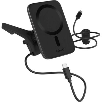 Epico 9915101300252 Magnetisk Trådløs Bil Lader & Holder Epico 9915101300252 Magnetisk Trådløs Bil Lader & Holder