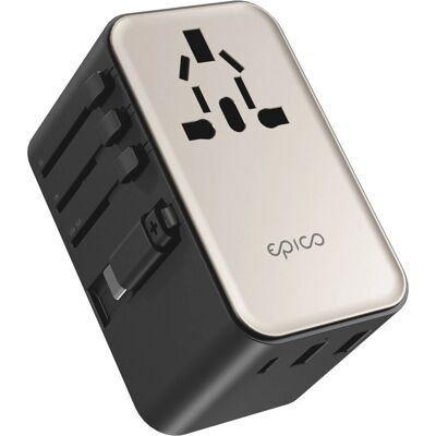 Epico UltraBoost Reiseadapter - 70W, 4 Stecker Epico UltraBoost Reiseadapter - 70W, 4 Stecker