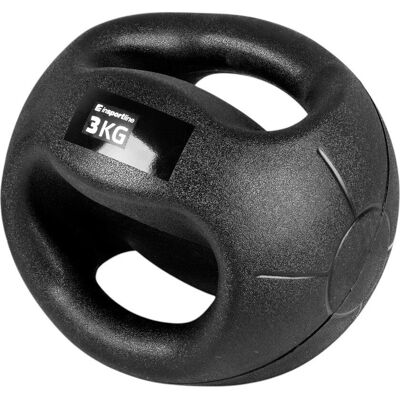inSPORTline Grab Me 3 kg piłka lekarska z uchwytami - Medicineball inSPORTline Grab Me 3 kg piłka lekarska z uchwytami - Medicineball