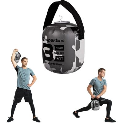 Hantla fitnessowa Quabell 3kg inSPORTline, napełniana wodą Hantla fitnessowa Quabell 3kg inSPORTline, napełniana wodą