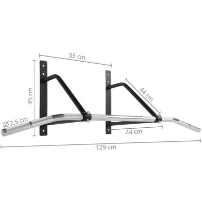 Insportline LCR-1116 Väggmonterad pull-up bar Insportline LCR-1116 Väggmonterad pull-up bar