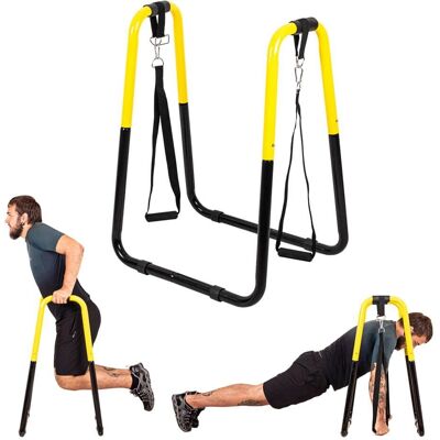 InSportline PU1200 Flerfunktionell Pull-up Station - Stål, 120kg Stöd InSportline PU1200 Flerfunktionell Pull-up Station - Stål, 120kg Stöd