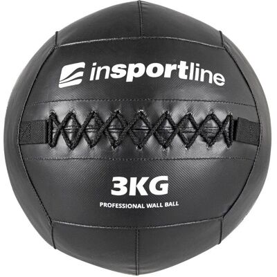 inSPORTline Wallball SE 3 kg - Fitnessbold med håndtag inSPORTline Wallball SE 3 kg - Fitnessbold med håndtag