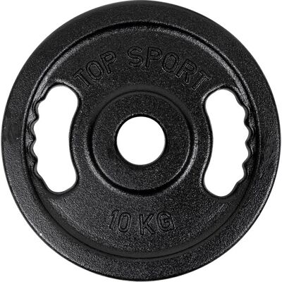 Top Sport Castyr OL 10 kg - Olympisk gjutjärns viktplatta Top Sport Castyr OL 10 kg - Olympisk gjutjärns viktplatta