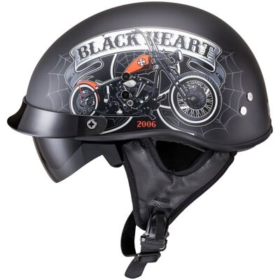 W-TEC Black Heart Rednut Motorkereszt sisak - Retro stílus DOT tanúsítvány W-TEC Black Heart Rednut Motorkereszt sisak - Retro stílus DOT tanúsítvány