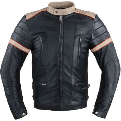 W-TEC Hellsto Bőr Motoros Kabát - Stílusos, Kényelmes & Biztonságos W-TEC Hellsto Bőr Motoros Kabát - Stílusos, Kényelmes & Biztonságos