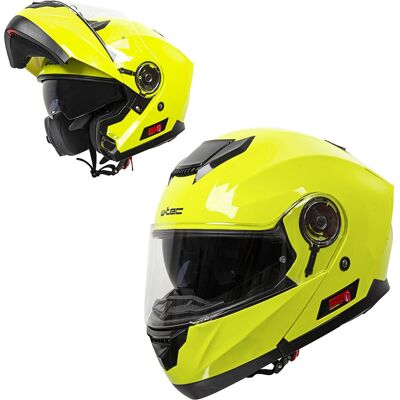 W-TEC - YM-926 - XXL - Fluoreszkáló sárga - Sisak W-TEC - YM-926 - XXL - Fluoreszkáló sárga - Sisak