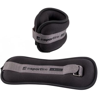 inSPORTline - ON-X Neoprener - 2x1.5 kg - Neopren - Kotníkové a zápěstní váhy inSPORTline - ON-X Neoprener - 2x1.5 kg - Neopren - Kotníkové a zápěstní váhy
