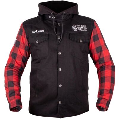 W-TEC - Black Heart Ruffster - Fekete-Piros - Chopper dzseki W-TEC - Black Heart Ruffster - Fekete-Piros - Chopper dzseki