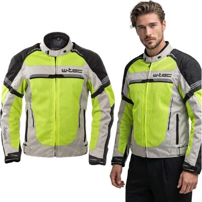 W-TEC - Saigair - Sárga-Gyönyörű? - XXL - Motoros Kabát W-TEC - Saigair - Sárga-Gyönyörű? - XXL - Motoros Kabát
