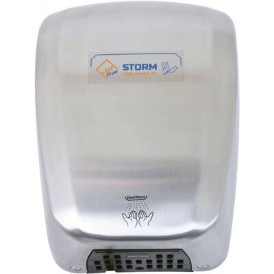 Storm Handtrockner - Infrarotsensor - Wandmontage - Kompakt - Vandalensicher - Handtrockner Storm Handtrockner - Infrarotsensor - Wandmontage - Kompakt - Vandalensicher - Handtrockner