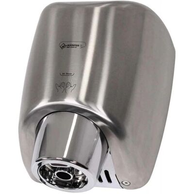 Uscător de mâini BOOSTER Jet Dryer - Fără atingere, Rapid, Argintiu Uscător de mâini BOOSTER Jet Dryer - Fără atingere, Rapid, Argintiu