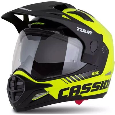 Cassida - Tour 2.0 Dual - Gelb-Schwarz - XL - Helm Cassida - Tour 2.0 Dual - Gelb-Schwarz - XL - Helm
