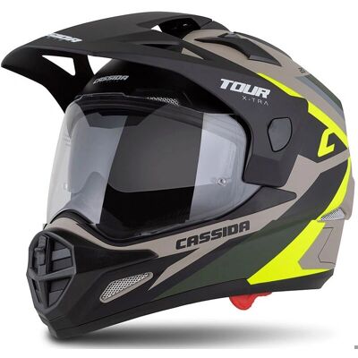 Cassida - Tour 2.0 X-tra - arena-fluo amarillo-verde-negro - L - Helmet Cassida - Tour 2.0 X-tra - arena-fluo amarillo-verde-negro - L - Helmet