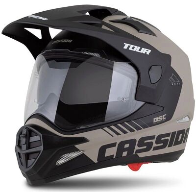 Cassida Tour 2.0 Dual - negro mate - L - Casco Enduro Cassida Tour 2.0 Dual - negro mate - L - Casco Enduro