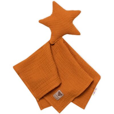 Baby Nellys - Mušelínový mazlíček - Organická bavlna - Soft toy Baby Nellys - Mušelínový mazlíček - Organická bavlna - Soft toy