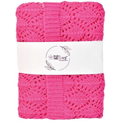 Baby Nellys - LOVE - Malinová - 75x95 cm - Blanket Baby Nellys - LOVE - Malinová - 75x95 cm - Blanket