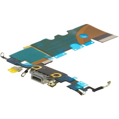 Clappio Weißer Ladeanschluss & Flachbandkabel für iPhone 8 Clappio Weißer Ladeanschluss & Flachbandkabel für iPhone 8