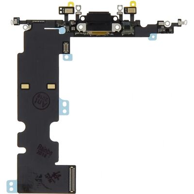 Conector de carga iPhone 8 Plus Clappio - Negro Conector de carga iPhone 8 Plus Clappio - Negro