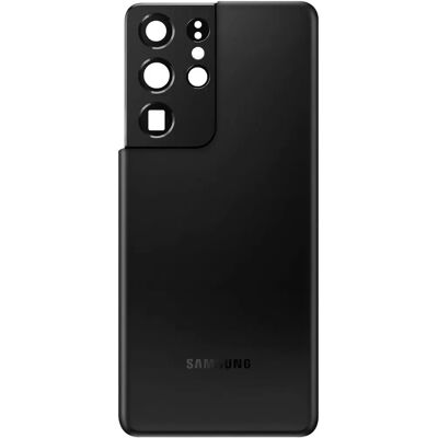 Samsung Galaxy S21 Ultra Back Cover - Black Samsung Galaxy S21 Ultra Back Cover - Black
