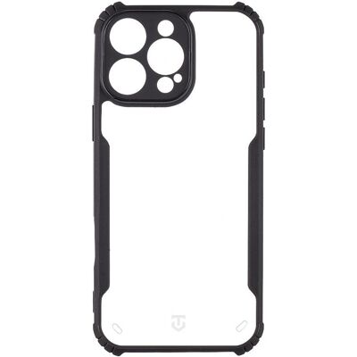 Coque tactique Quantum Stealth pour iPhone 16 Pro Max Transparent/Noir - Publicité Coque tactique Quantum Stealth pour iPhone 16 Pro Max Transparent/Noir - Publicité