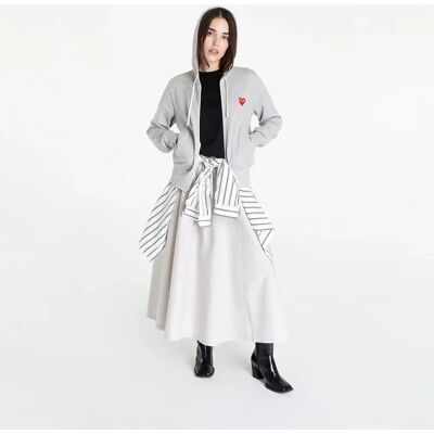Hanorac tricotat Comme des Garçons PLAY Gri S - Hanorac Hanorac tricotat Comme des Garçons PLAY Gri S - Hanorac