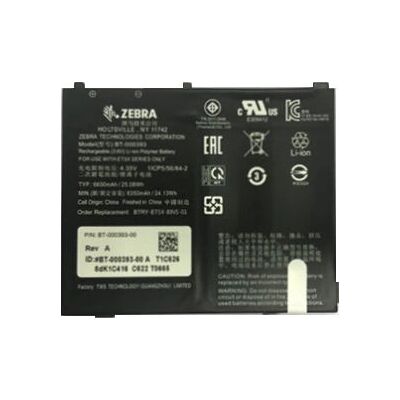 Zebra BTRY-ET5X-8IN5-01 Lithium-Polymer-Akku - Für Zebra ET51, ET56 - Schwarz - Tablet Ersatzteil Zebra BTRY-ET5X-8IN5-01 Lithium-Polymer-Akku - Für Zebra ET51, ET56 - Schwarz - Tablet Ersatzteil