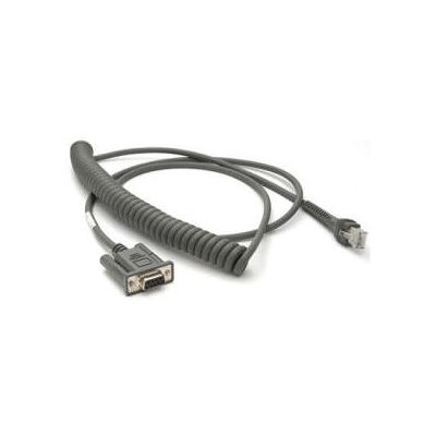 Zebra CBA-R37-C09ZBR Seriell Kabel - 2,74m - Beige - DB9 - För Zebra & Symbol Scanner Zebra CBA-R37-C09ZBR Seriell Kabel - 2,74m - Beige - DB9 - För Zebra & Symbol Scanner