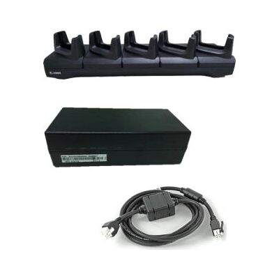 Zebra CRD-EC5X-SE5ET-01 Stazione di ricarica multipla - Ethernet - Zebra EC50, EC55 Zebra CRD-EC5X-SE5ET-01 Stazione di ricarica multipla - Ethernet - Zebra EC50, EC55