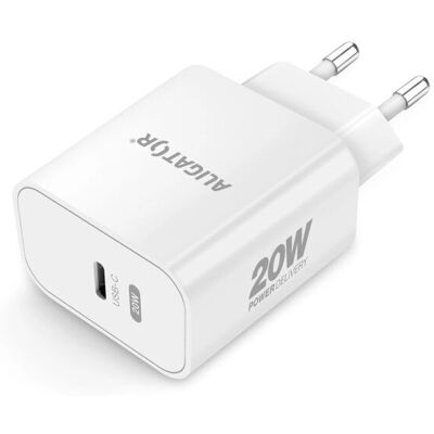 Chargeur Rapide USB-C Aligator CHPD0012 - Smartphone & Tablette - Publicité Chargeur Rapide USB-C Aligator CHPD0012 - Smartphone & Tablette - Publicité
