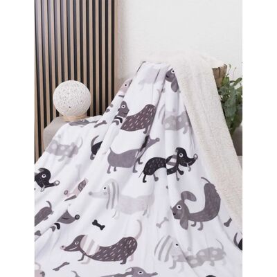 Jerry Fabrics - MKLuzkoviny.cz - 150 × 200 cm - shearling microfleece - Blanket Jerry Fabrics - MKLuzkoviny.cz - 150 × 200 cm - shearling microfleece - Blanket