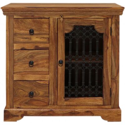 LAKŠMI Indická masivní komoda z Sheeshamu 90x90x45 LAKŠMI Indická masivní komoda z Sheeshamu 90x90x45
