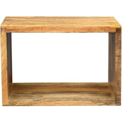 LAKŠMI Devi 50x30x22 Masivní mango policová police - Policová police LAKŠMI Devi 50x30x22 Masivní mango policová police - Policová police