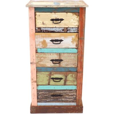 LAKSHMI Recyklované mangové komody - Retro 60x120x45 - Indický koloniální styl LAKSHMI Recyklované mangové komody - Retro 60x120x45 - Indický koloniální styl