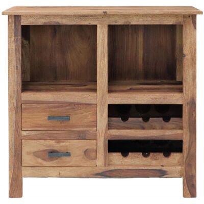 LAKSHMI Rami Indisches Sheesham Barenschrank - Bar Möbel LAKSHMI Rami Indisches Sheesham Barenschrank - Bar Möbel