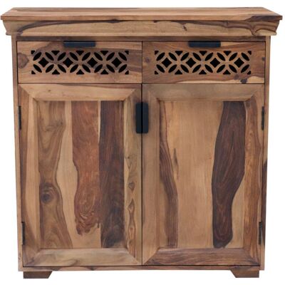 LAKSHMI Mira 90x90x45 Masivní Sheesham Komoda - Chest of Drawers LAKSHMI Mira 90x90x45 Masivní Sheesham Komoda - Chest of Drawers