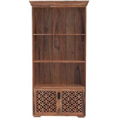 LAKSHMI Mira 90x180x35 Massiv Sheesham Bücherregal - Bücherregal LAKSHMI Mira 90x180x35 Massiv Sheesham Bücherregal - Bücherregal